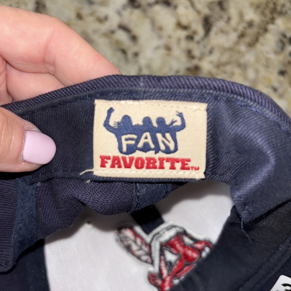 Vintage Cleveland Indians Adjustable Hat! By Fan Favorite Official 3616 Rare - Picture 9 of 10